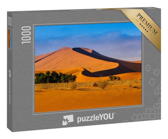 Puzzle 1000 Teile „Nachmittagssonne über einer Düne in der Wüste, Namibia“