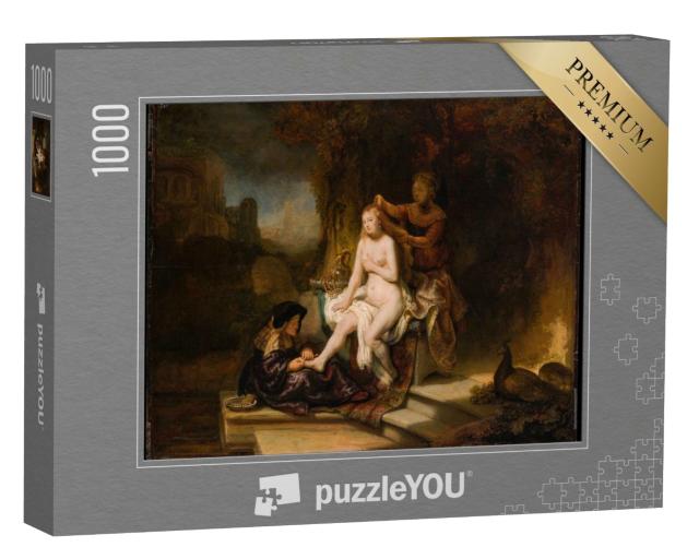 Puzzle 1000 Teile „Rembrandt - Die Toilette der Bathseba“