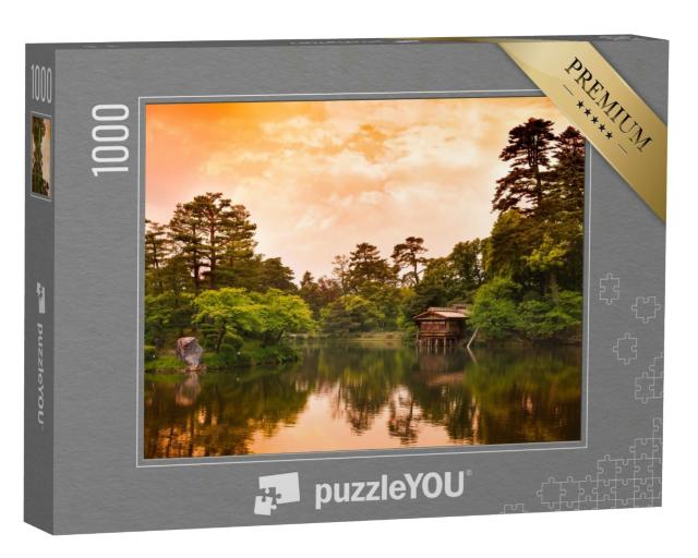 Puzzle 1000 Teile „Kenrokuen-Garten, Kanazawa, Japan“