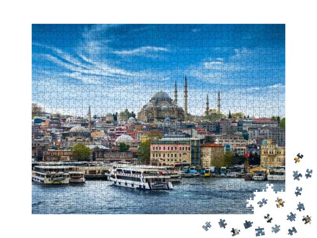 Puzzle 1000 Teile „Istanbul, Hauptstadt der Türkei“