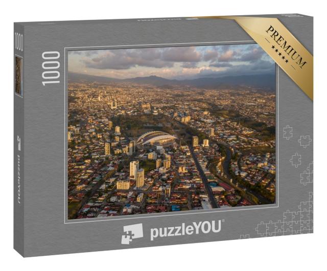 Puzzle 1000 Teile „Luftaufnahme der Sabana, San Jose, Costa Rica“