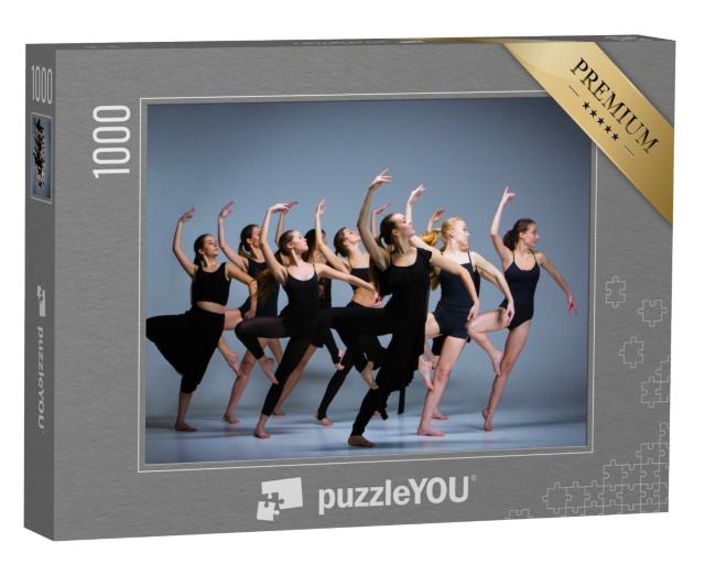 Puzzle 1000 Teile „Ballett-Tänzerinnen in Positur“