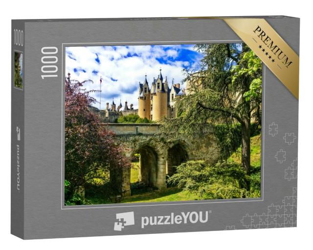 Puzzle 1000 Teile „Mittelalterliche Schlösser im Loire-Tal, Frankreich“