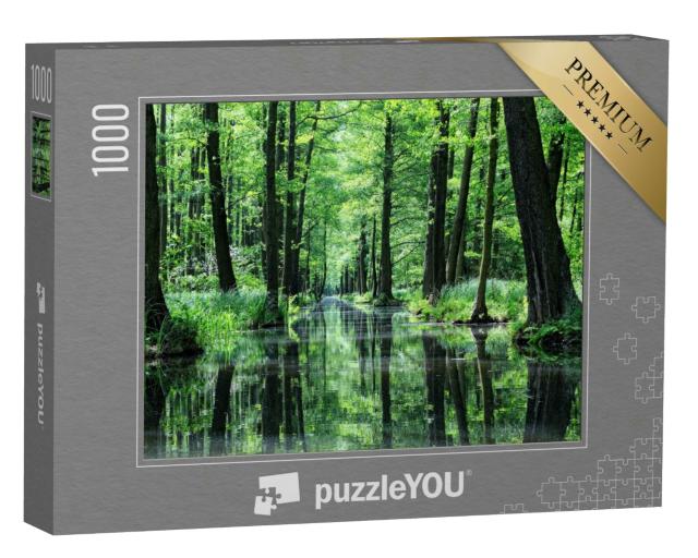 Puzzle 1000 Teile „Spreewald-Kanal, Deutschland“