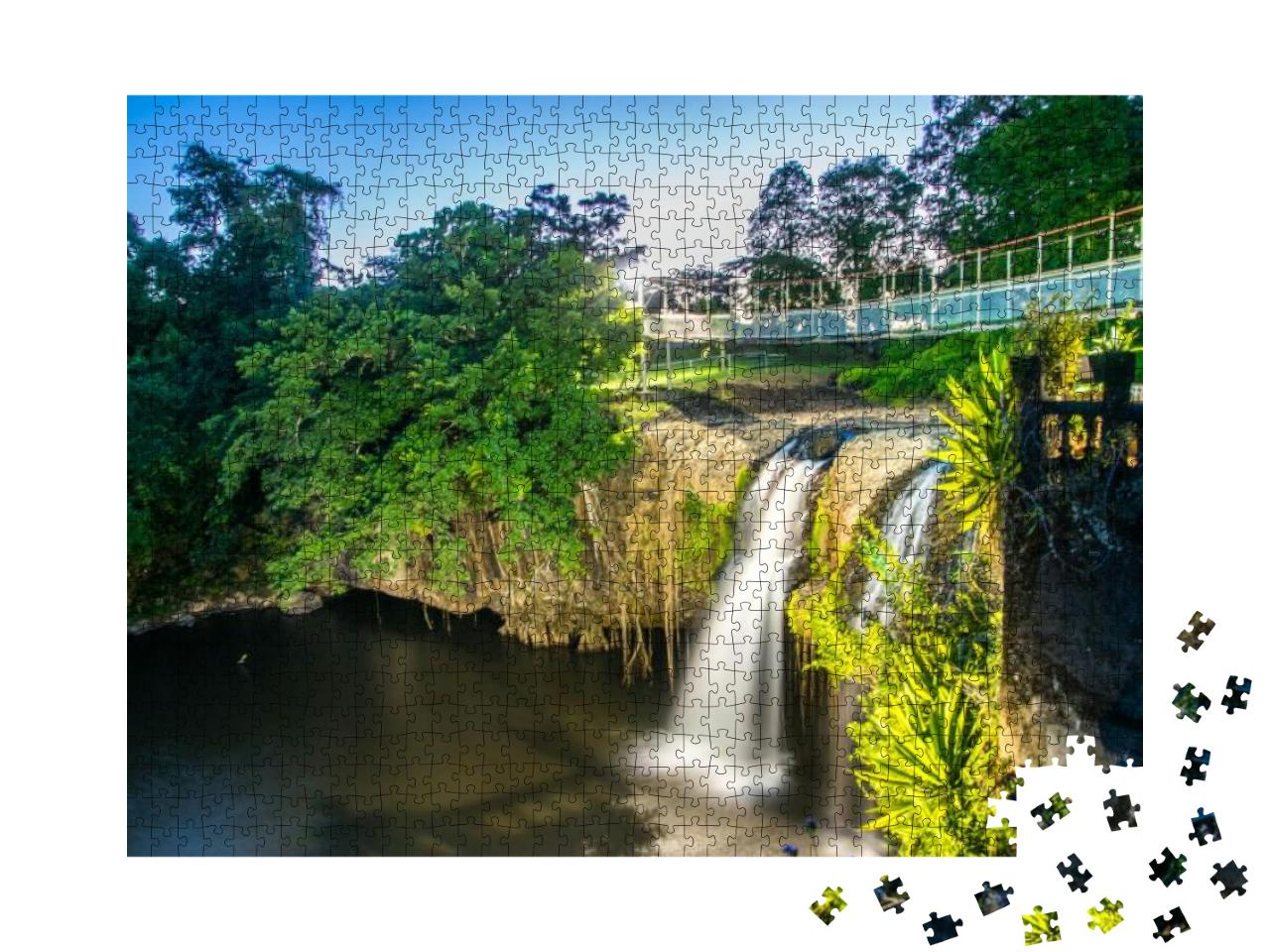 Puzzle 1000 Teile „Wasserfälle im Paronella Park, Queensland“
