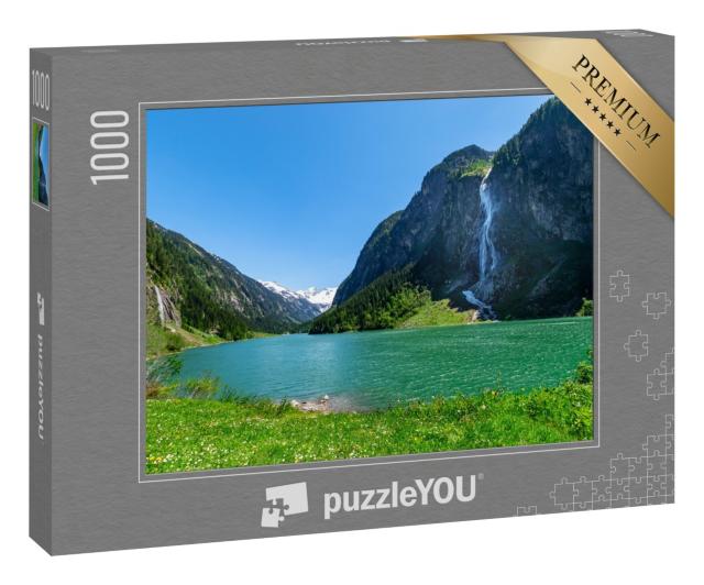 Puzzle 1000 Teile „Wunderschöner Naturpark Zillertaler Alpen, Österreich, Tirol“