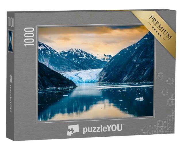 Puzzle 1000 Teile „Sawyer-Gletscher, Tracy Arm Fjord in Alaska Panhandle“