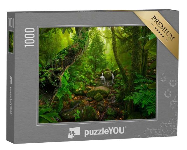 Puzzle 1000 Teile „Asiatischer tropischer Regenwald“