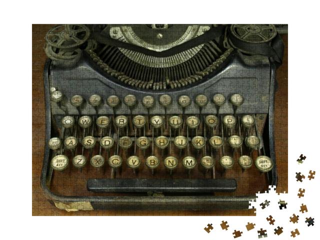 Puzzle 1000 Teile „Alte Schreibmaschine“