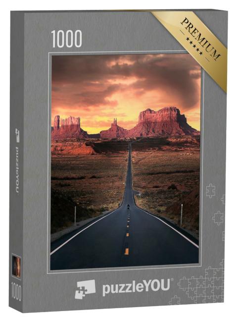 Puzzle 1000 Teile „Monument Valley, Utah, USA“