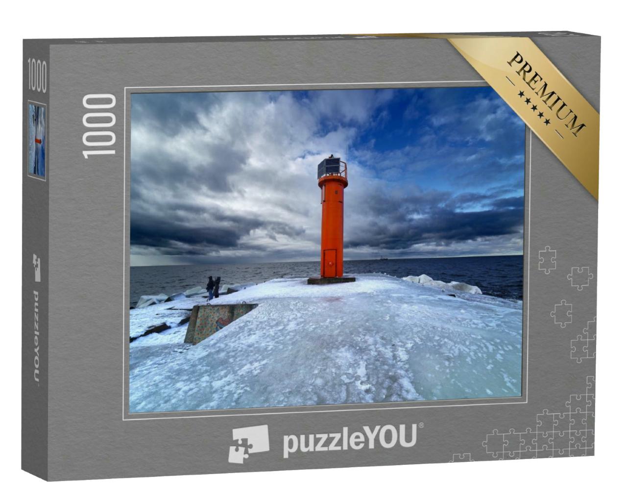 Puzzle 1000 Teile „Winter an der Ostseeküste “