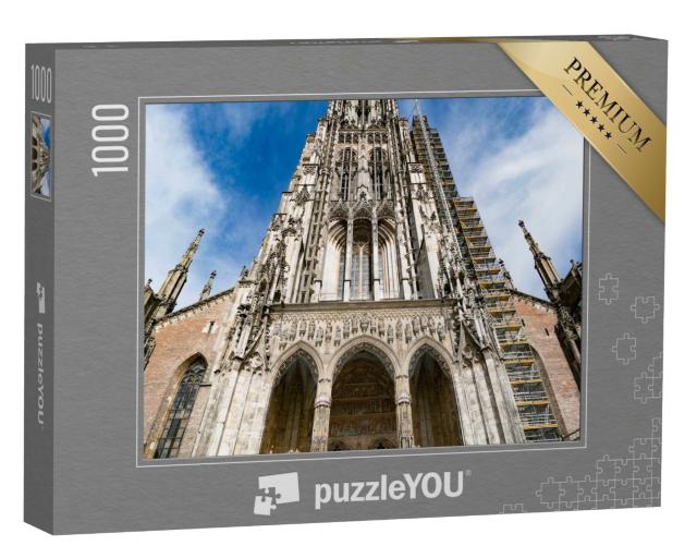 Puzzle 1000 Teile „Beeindruckendes Ulmer Münster, Deutschland“