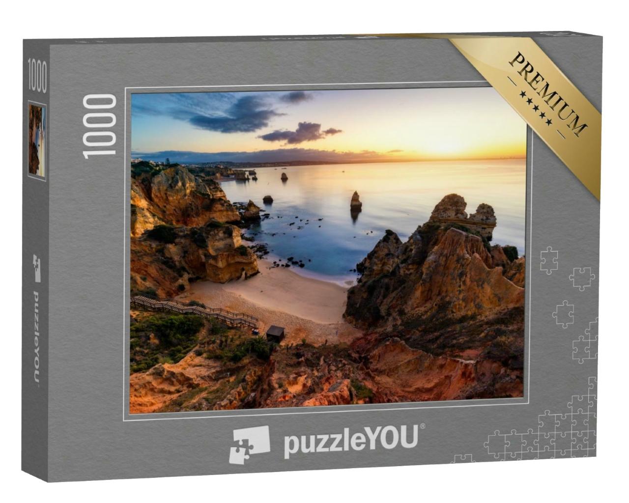 Puzzle 1000 Teile „Camilo Beach an der Algarve“