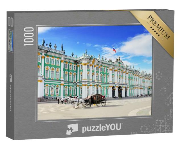 Puzzle 1000 Teile „Winterpalastplatz, Sankt Petersburg“