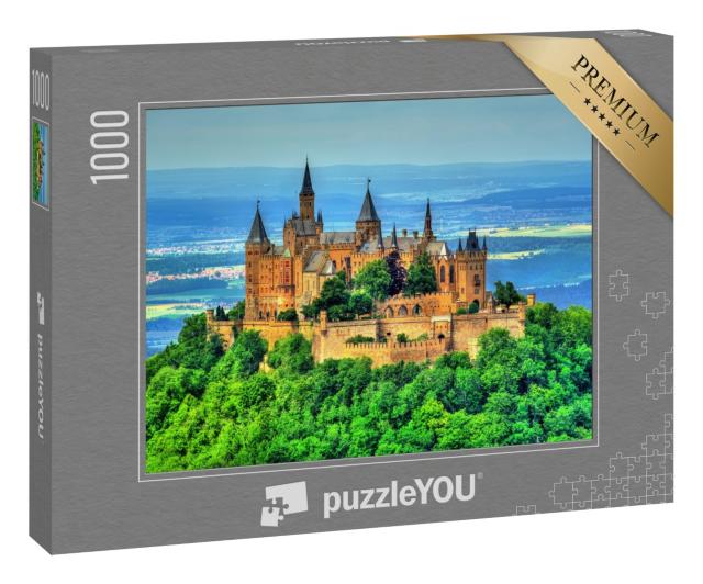 Puzzle 1000 Teile „Burg Hohenzollern auf der Schwäbischen Alb“