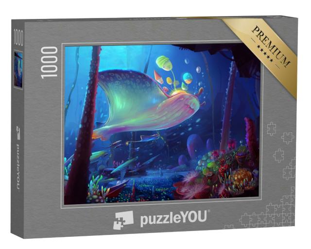 Puzzle 1000 Teile „Wundervolle Unterwasserwelt“