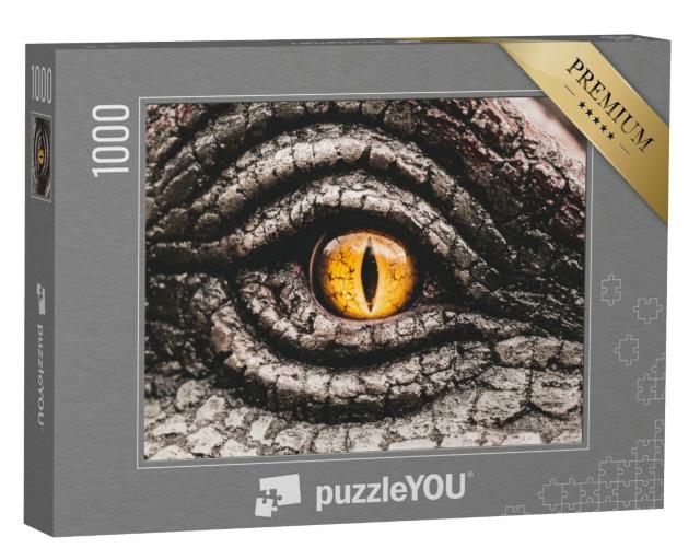 Puzzle 1000 Teile „Das Auge der Dinosaurier“