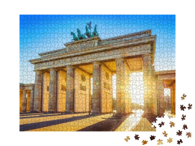 Puzzle 1000 Teile „Das Brandenburger Tor, Berlin, Deutschland“