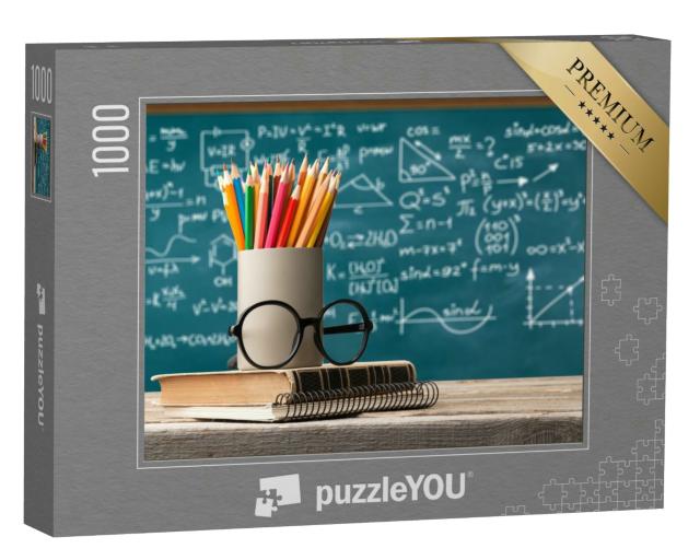 Puzzle 1000 Teile „Schule“