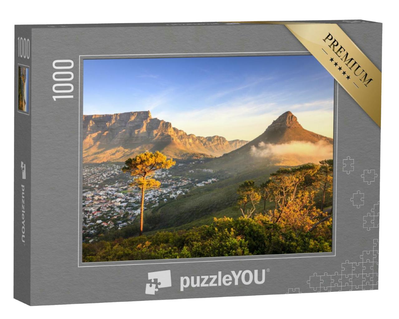 Puzzle 1000 Teile „Lions Head Mountain in Kapstadt, Südafrika“