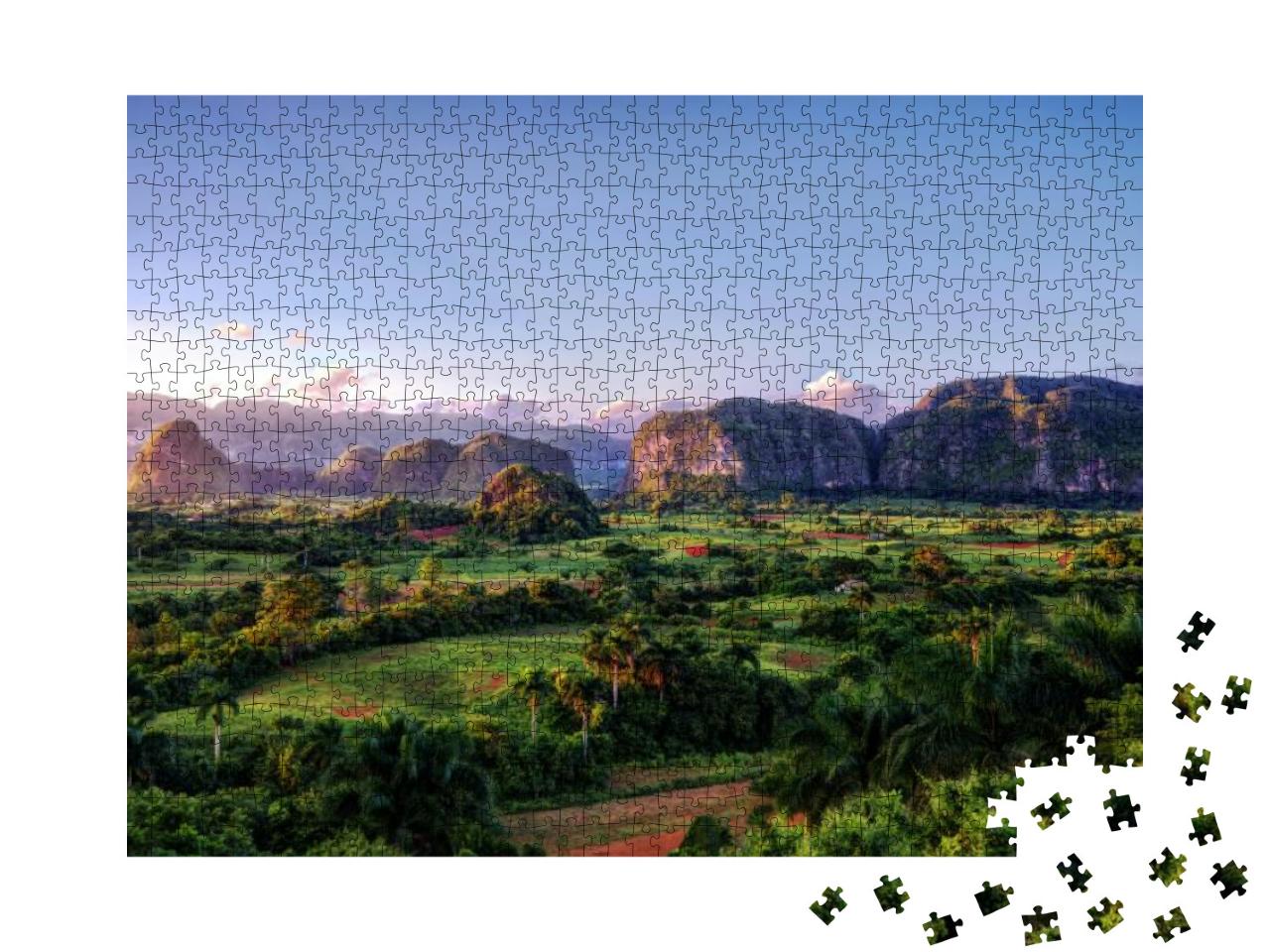 Puzzle 1000 Teile „Kuba Vinales“