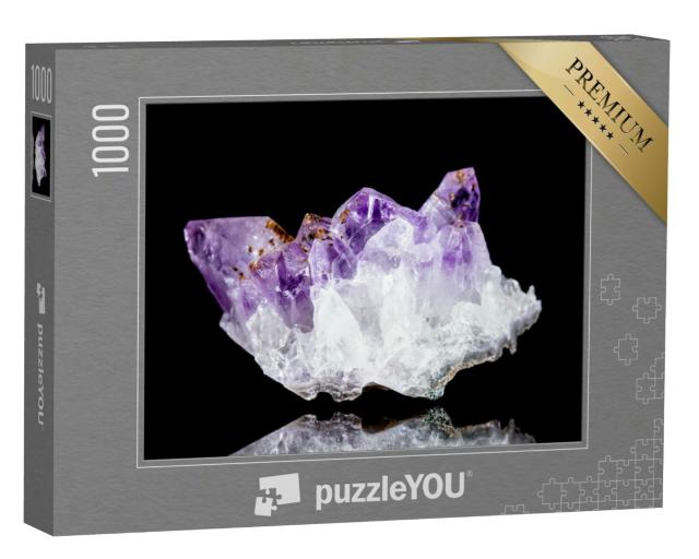 Puzzle 1000 Teile „Rohes Amethystmineral  “