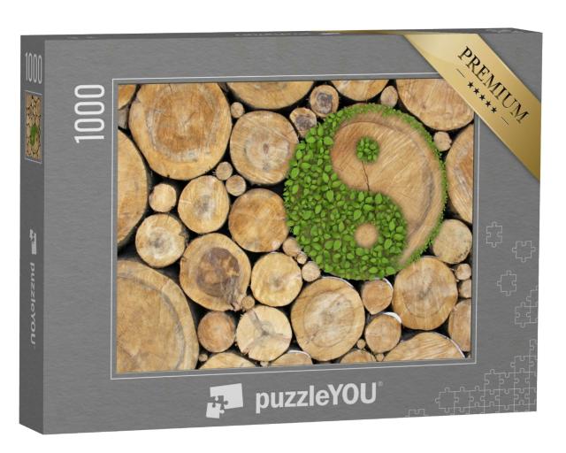 Puzzle 1000 Teile „Ying-Yang-Symbol“