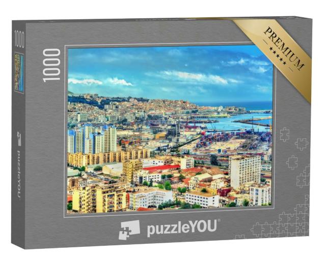 Puzzle 1000 Teile „Stadtzentrum von Algier, Hauptstadt von Algerien“