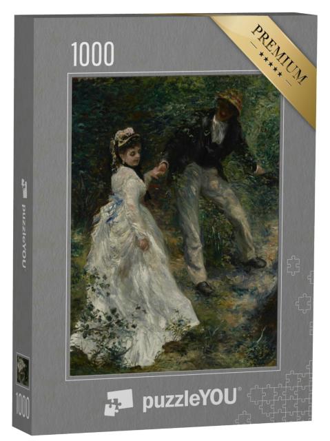 Puzzle 1000 Teile „La Promenade, Auguste Renoir 1870“