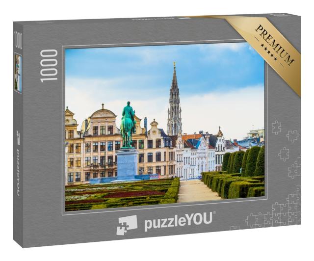 Puzzle 1000 Teile „Kunstberg oder Mont des Arts, Zentrum von Brüssel, Belgien“