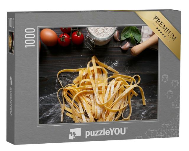 Puzzle 1000 Teile „Frische hausgemachte Pasta“