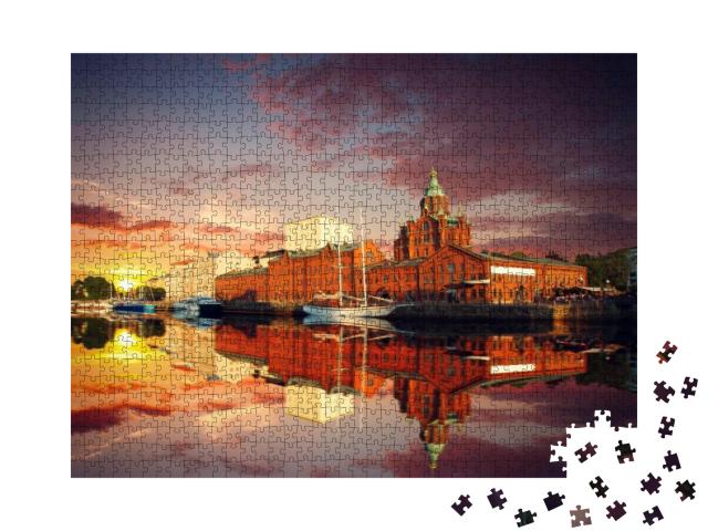 Puzzle 1000 Teile „Uspenski Kathedrale in Helsinki, Finnland“