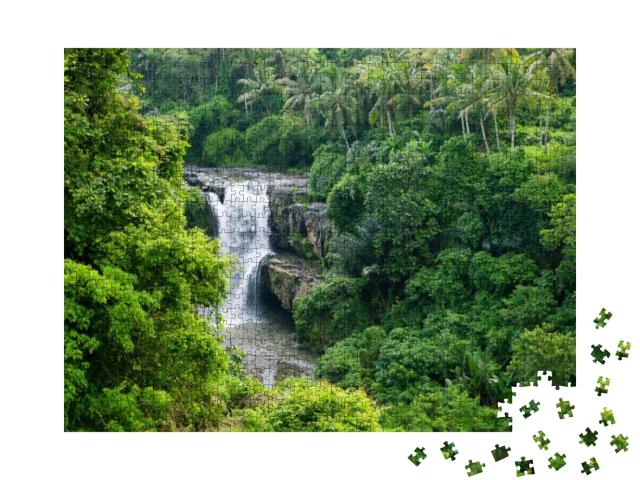 Puzzle 1000 Teile „Wasserfall im Dschungel“