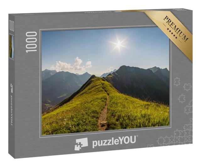 Puzzle 1000 Teile „Sonnenuntergangstour“