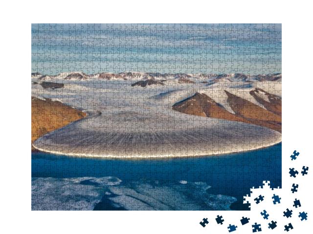 Puzzle 1000 Teile „Der Elefantenfußgletscher, Nordgrönland“