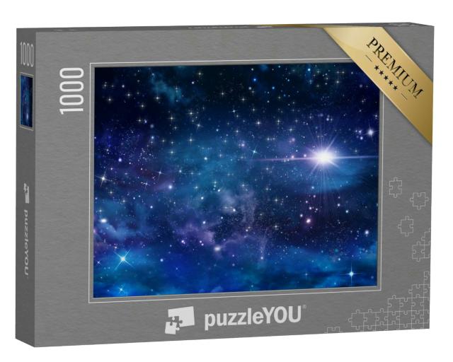 Puzzle 1000 Teile „Der Nachthimmel mit Sternen“