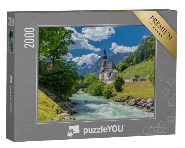 Puzzle 2000 Teile „Berchtesgadener Voralpenlandes: Ramsau und Umgebung“