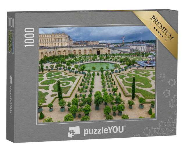 Puzzle 1000 Teile „Schloss Versailles mit Gärten und Springbrunnen  “