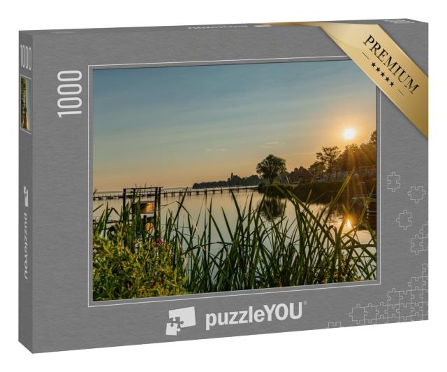 Puzzle 1000 Teile „Naturlandschaft ums Steinhuder Meer, Niedersachsen, Deutschland“