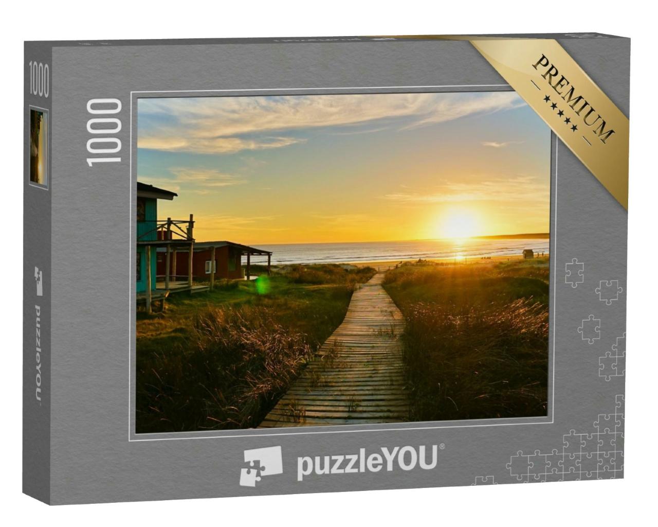 Puzzle 1000 Teile „Cabo Polonio, ein kleiner Fischerort in Uruguay“