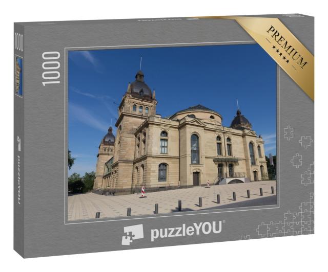 Puzzle 1000 Teile „Historisches Rathaus, Wuppertal“