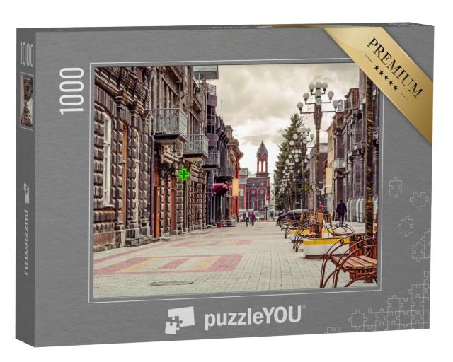 Puzzle 1000 Teile „Historische Stadt Gyumri in Armenien“