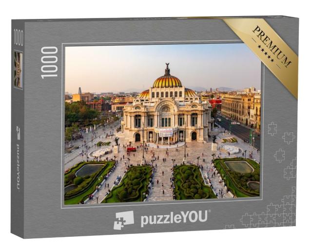 Puzzle 1000 Teile „Palacio De Bellas Artes, Mexiko-City“