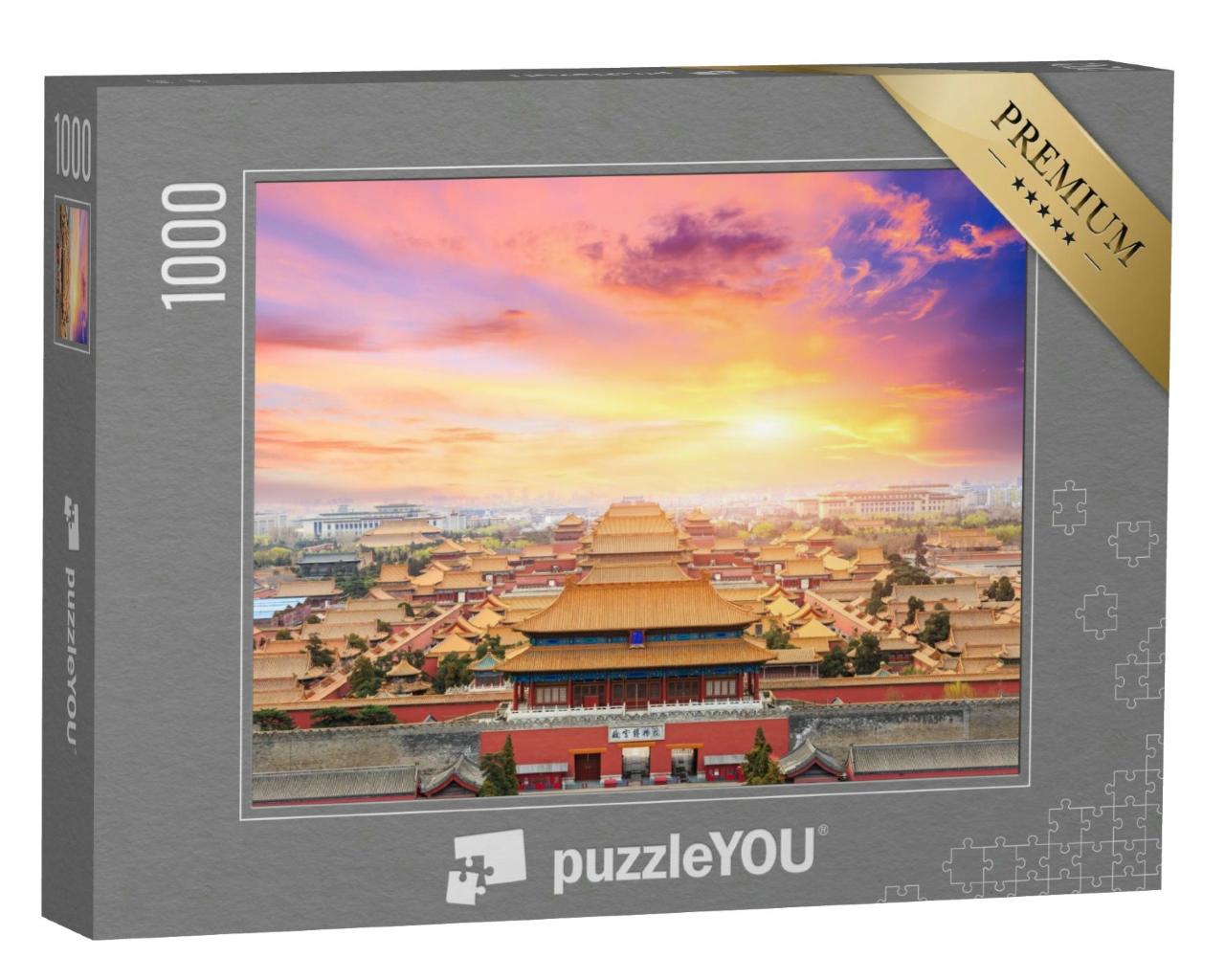 Puzzle 1000 Teile „Peking, die verbotene Stadt“