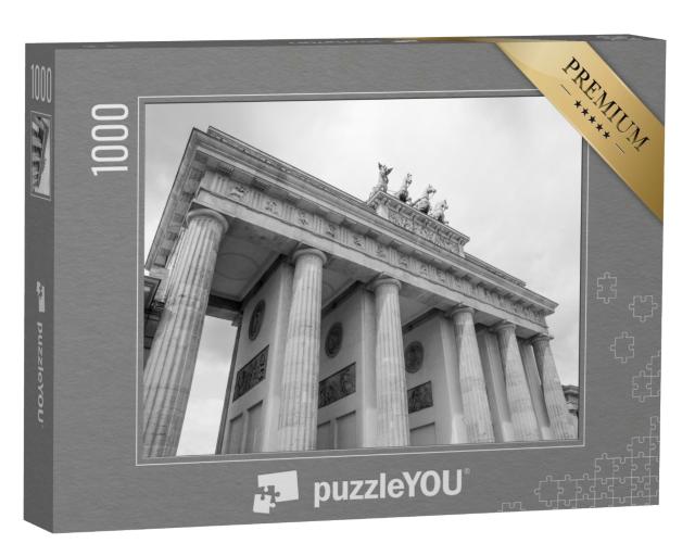 Puzzle 1000 Teile „Das Brandenburger Tor als berühmtes Wahrzeichen von Berlin “