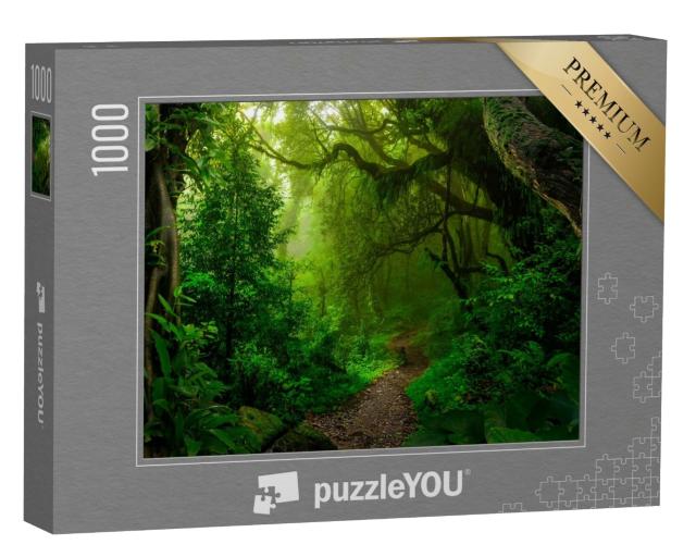 Puzzle 1000 Teile „Tropische Dschungel von Südostasien im August“