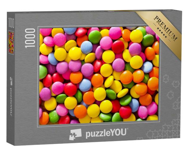 Puzzle 1000 Teile „Farbenfrohe Süßigkeiten “