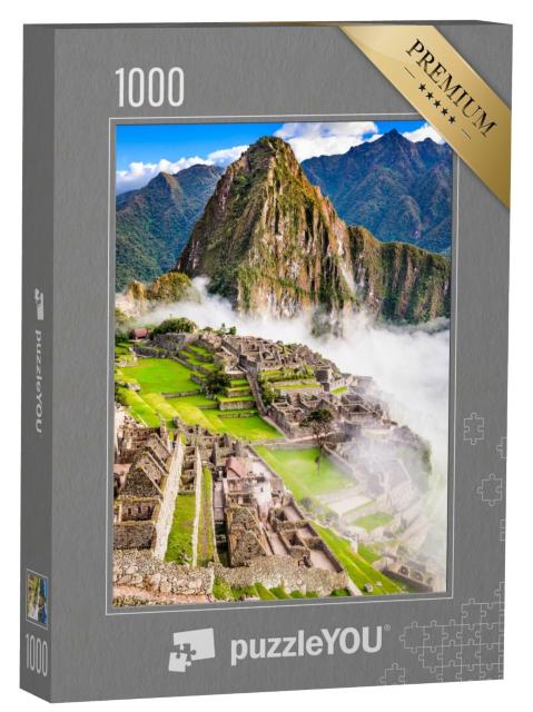 Puzzle 1000 Teile „Ruinenstadt Machu Picchu, Peru“