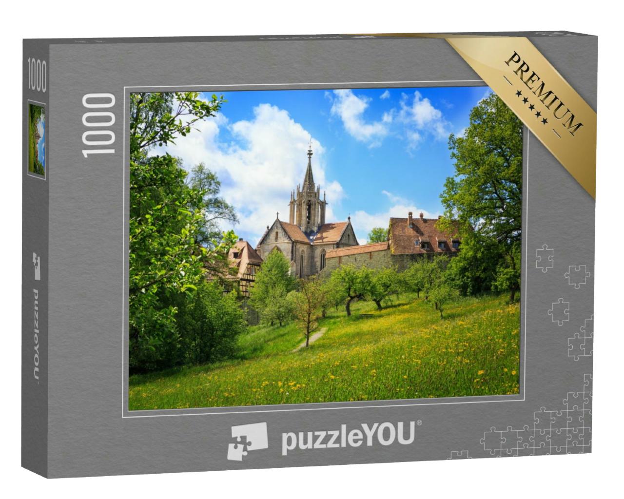 Puzzle 1000 Teile „Malerisches Dorf Bebenhausen in der Nähe von Tübingen“