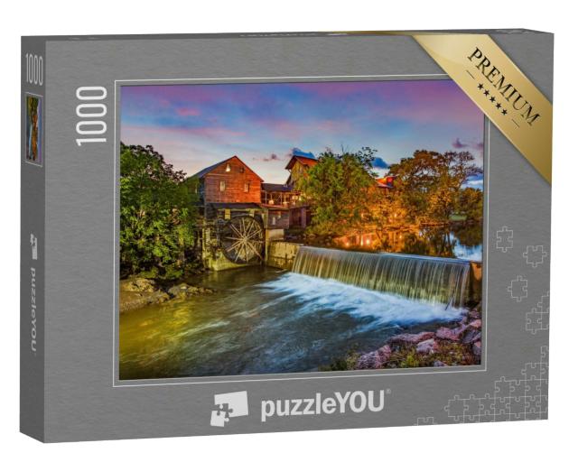 Puzzle 1000 Teile „Pigeon Forge Tennessee“